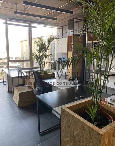 Fully finished Office for rent at Waterway 5A New Cairo