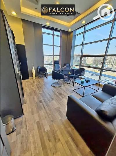 100 sq m administrative office for sale at the lowest price in One Ninety Mall, opposite Cairo Festival City Mall.