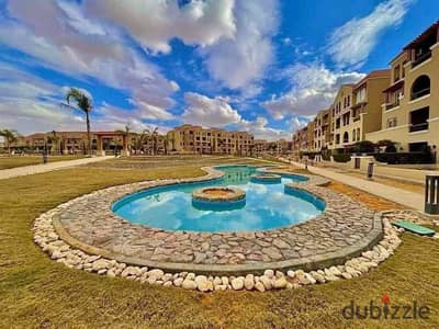 Apartment with a large garden ready for immediate delivery featuring a north-facing view Located in the Maadi View compound in Al-Shorouk