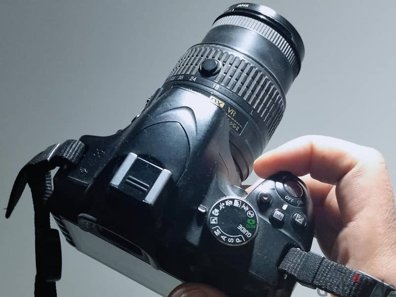 Nikon 3200D - lins 18 55 4