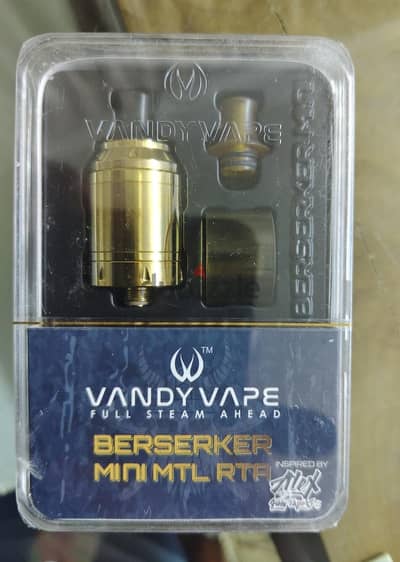 breserker v1 mini gold for vape mtl &dl  تانك