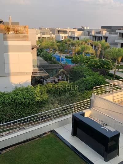 Luxury Twin House for Sale in Patio Al Zahraa – La Vista Sheikh Zayed | Stunning Pool & Landscape View | Ultra Super Lux Finishing