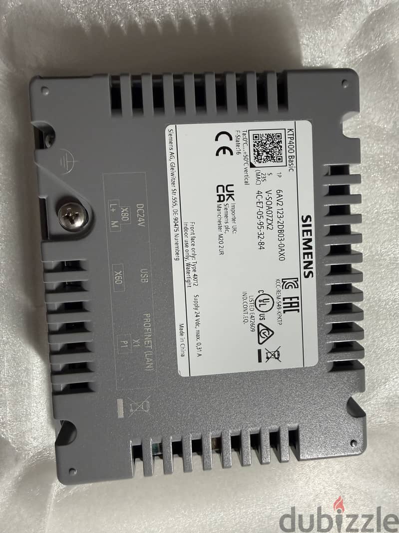 SIMATIC HMI KTP400 Basic   6AV2 123-2DB03-0AXO 1