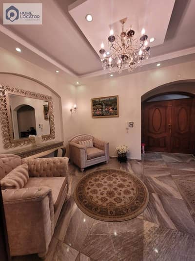 Apartment 320 meters ground floor with a garden 125 meters in Al-Narges buildings share in the garage and modern finishing in the heart of New Cairo Fifth Settlement