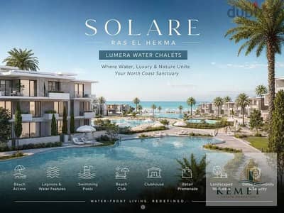 Direct Owner | 3-Bedroom Ground Floor Chalet for Sale in Solare Lumera, North Coast | 44 SQM Private Garden | Pool View Direct Owner | 3-Bedroom Ground Floor Chalet for Sale in Solare Lumera, North Coast | 44 SQM Private Garden | Pool View