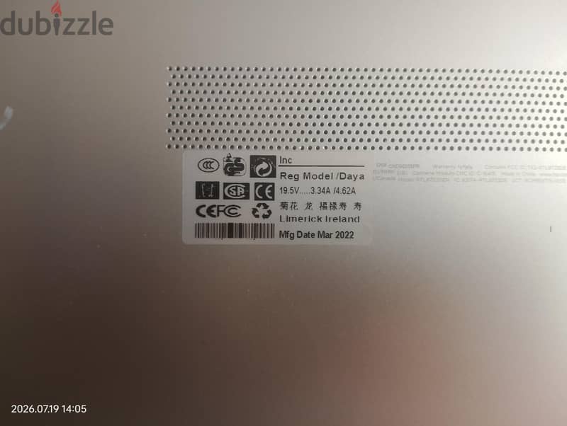 The HP 15-db0005dx 4