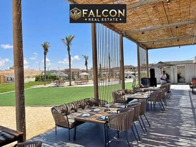 Buy a beachfront chalet! Prime location in Ras El Hekma, Gaia, with unobstructed sea views from all rooms and reception areas. Installments over 8 yea