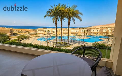 Furnished Chalet with Sea & Pool View | The Groove Ain Sokhna