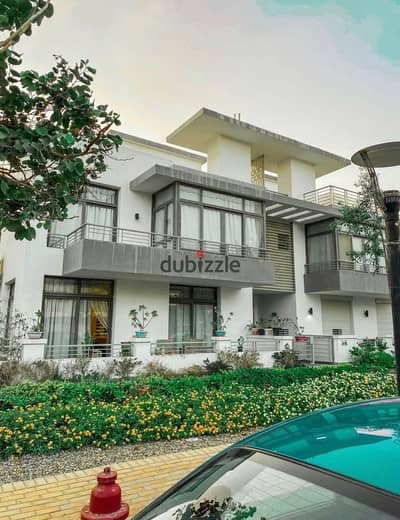 Standalone villa for sale, ready for immediate handover, in Taj City compound prime location directly on Suez Road, facing Cairo Airport.
