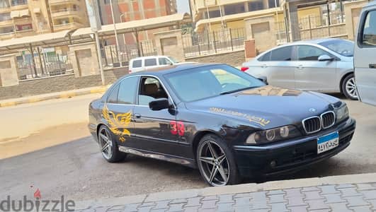 BMW 523 دبل بحاله ممتازه لقطه