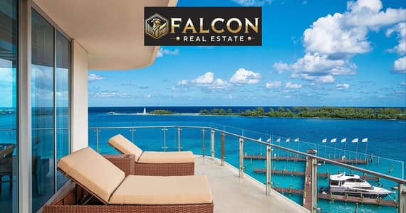 High-end chalets ready at the largest Marina in the coastal area for sale, fully finished with a view of Crystal Lagoon in Ras Al-Hekma next to Marassi at the price of the launch Salt