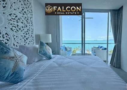 Fully finished chalet for sale in Mazarine, North Coast—move-in ready, featuring a dual view (sea and towers).