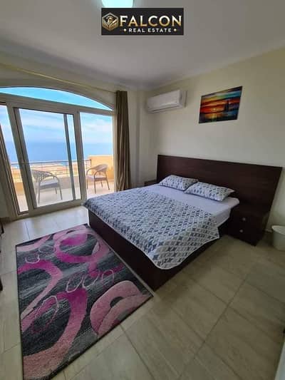delivery now 3bed chalet sea view with a 20% discount at la vista bay, north coast