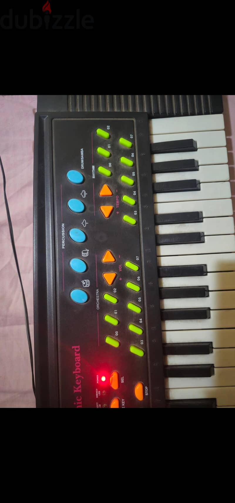 Electronic Keyboard السعر ٥٠٠ 1