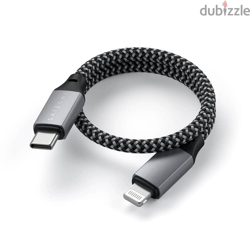 SATECHI Cable USBC —> Lightning (25cm) 4