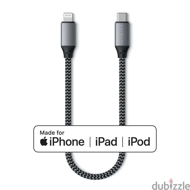 SATECHI Cable USBC —> Lightning (25cm) 6