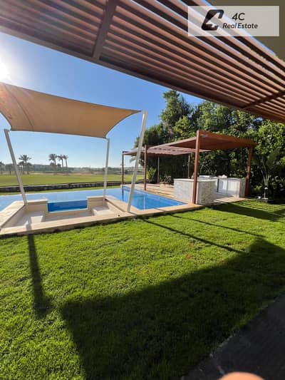 Resale villa for sale 360 sqm ultra super lux finishing 4 bedrooms first row on lagoon prime location in Hacienda Bay Sidi Abdel Rahman North Coast