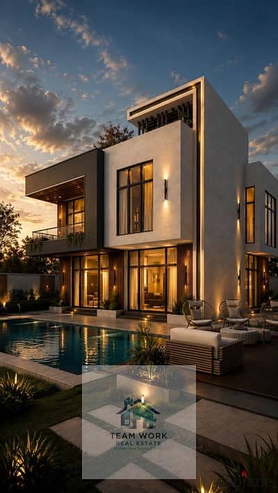 قطعة ارض للبيع 3 دقائق من وصلة دهشور امام الشيخ زايدLand for sale, 3 minutes from Dahshur Link, opposite Sheikh Zayed