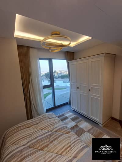 شقة فندقية بالكامل للإيجار السنوي في ZED West Towers الشيخ زايد، 2 غرفة نوم + ماستر بحمام خاص وغرفة ناني بحمام، دور خامس، جراج مغطى، أمن 24/7