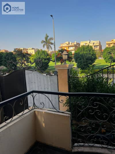 Apartment for sale, 195 sqm, in Al-Narges Villas—featuring a large garden view—in the heart of the Fifth Settlement, New Cairo.