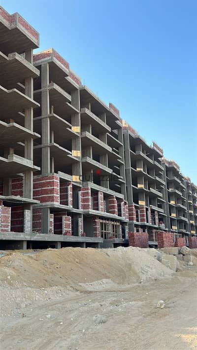 Ground floor apartment with garden for sale, two bedrooms | 109 sq m + 37 sq m garden, on Al Nozha Main Street in Jazal Compound, in the heart of Shei