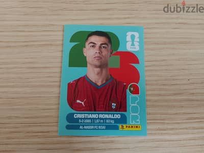 CR7 panini sticker 2026 world cup
