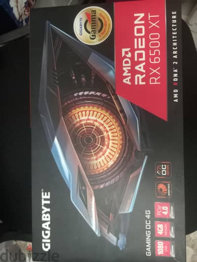 AMD radeon RX 6500 xt 4GB FHD OC