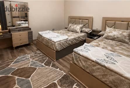Apart with roof fully furnished ba7ary prime location in wesal views Apart with roof fully furnished ba7ary prime location in wesal views