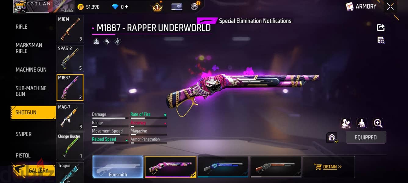 free Fire account 2