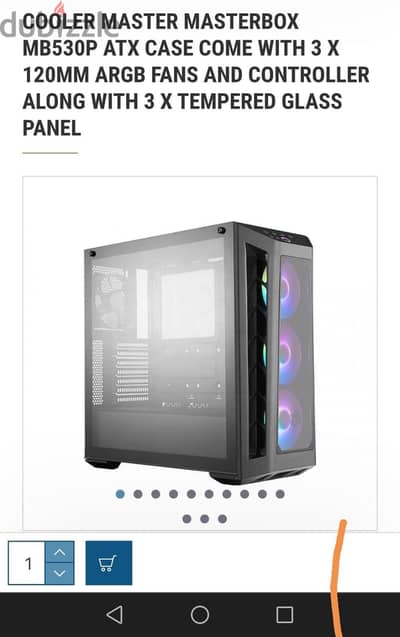 Cooler Master MasterBox MB530 ATX
