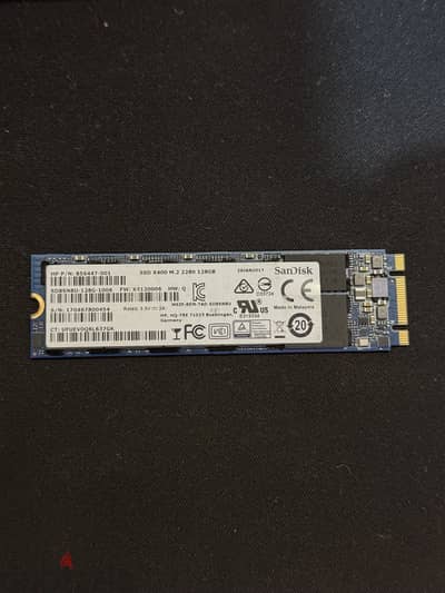 SSD m. 2 msata 128gb