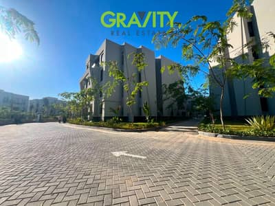 2-bedroom chalet available for immediate handover at Sky City Galala—located directly on the lagoon and fully finished, including furniture, appliance