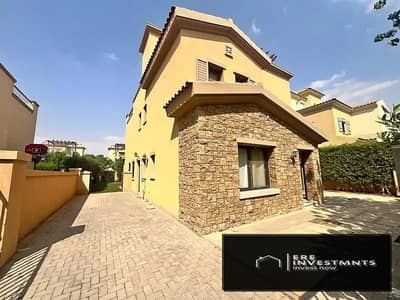Corner twin house, 380 sq m, fully finished, ultra super lux, in a very prime location for sale in Mivida Compound, Fifth Settlement Corner twin house, 380 sq m, fully finished, ultra super lux, in a very prime location for sale in Mivida Compound, Fifth Settlement