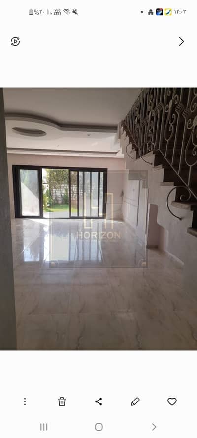 بأقل سعر تاون 192م نص مفروش موقع مميز للايجار في كمبوند هايد بارك القاهرة الجديدة Town rent Hyde Park