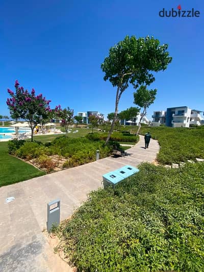 شالية للبيع من المالك في الساحل الشمالي 3غرف متشطب في فوكا باي fouka bay north coast
