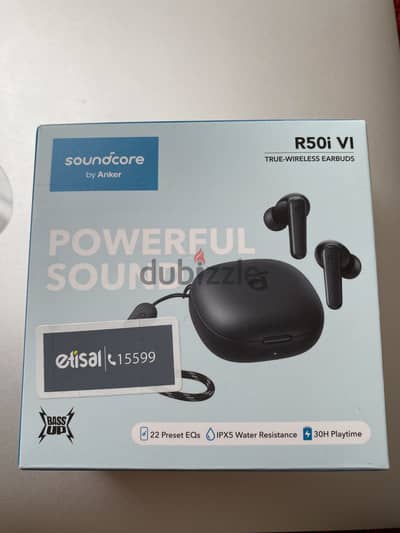 سماعة soundcore by anker R50i حالة زيرو