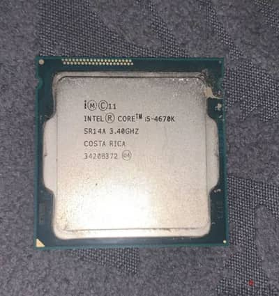 Intel Core i5 4670k معالج كومبيوتر
