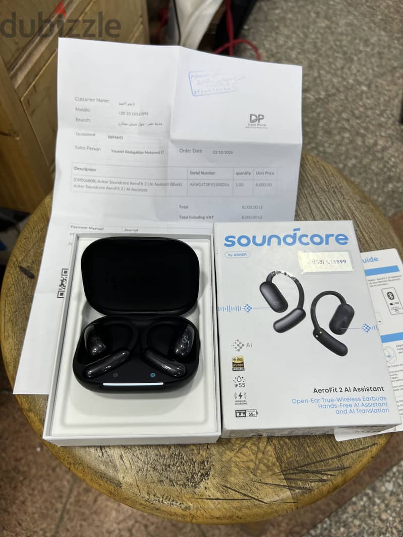 Anker AeroFit 2 AI Assistant جديدة بضمان الوكيل 3