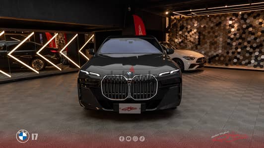 I7 X-Drive60 Msport fully loaded – 2023   بى ام دابليو اى 7