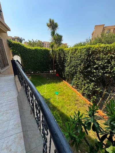 Apartment for rent 155 sqm with 60 sqm garden next to Avenue Mall and services north facing street view company finishings in Phase 9 Al Rehab