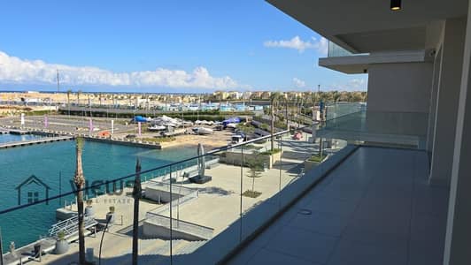 شاليه للبيع 132م مارينا فيو فيو مفتوح بحري مراسي مارينا   Marassi Marina