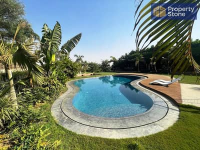 Luxury Villa for Rent | Katameya Heights | Direct Lake View