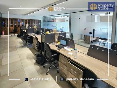  Fully Finished Administrative Office for Rent – Downtown New Cairo