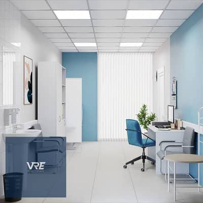 114 sqm Super Lux Finished Clinic in the Largest Medical City in East Cairo with a 5% Down Payment 114 sqm Super Lux Finished Clinic in the Largest Medical City in East Cairo with a 5% Down Payment