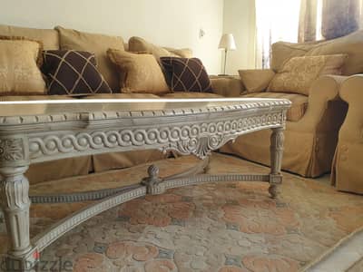 "Laura Ashley" - full Living Room set غرفة معيشة كاملة