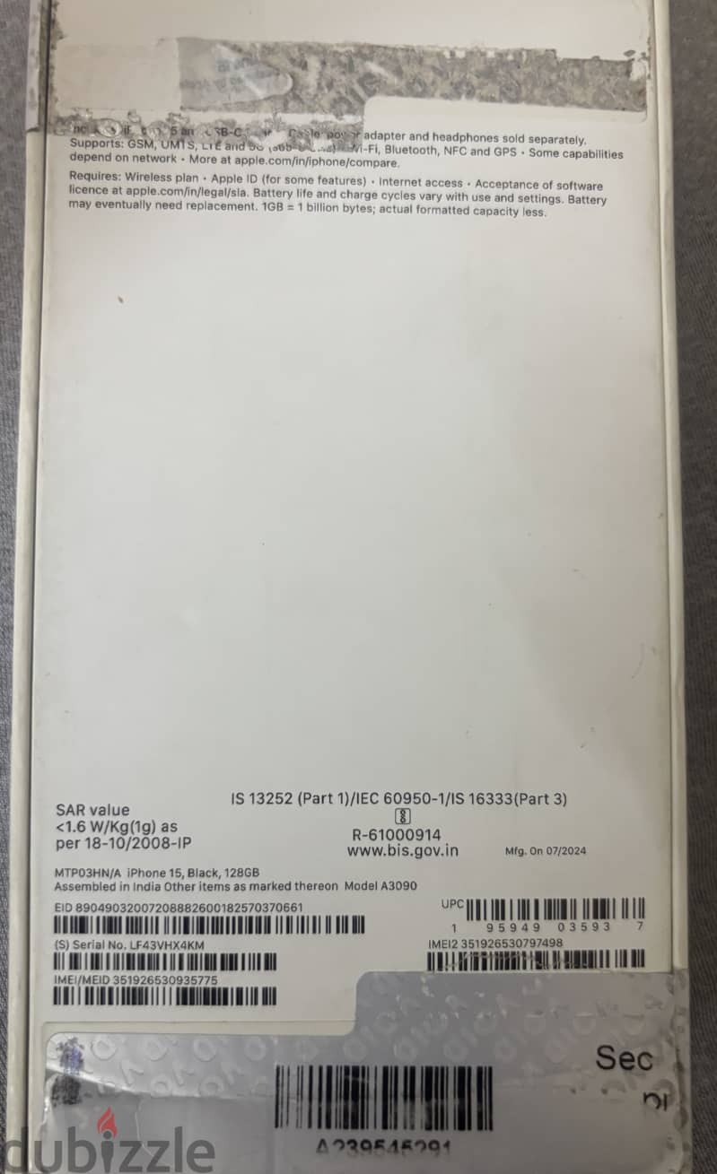 Apple - iPhone 15 3