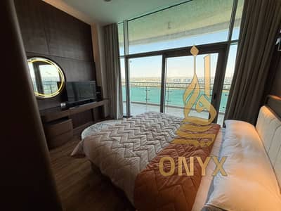 Apartment 182 sqm for Rent with Direct Lagoon View, Partial Sea View, and Hotel-Style Furnishing in North Edge Towers, New Alamein