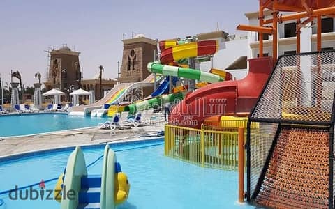 شاليه برووف للبيع مفروش بالكامل ومجهز بالاجهزة والتكييفات بفيو حمام سباحة | لاسيرينا ميني إيجيبت العين السخنة