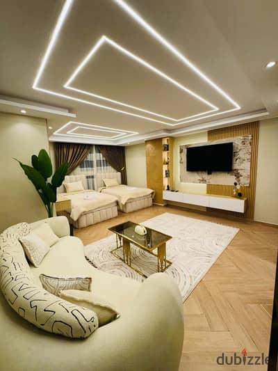 First-time occupancy studio apartment, never before used, fully furnished with hotel-style furniture and air conditioning. Includes all modern applian