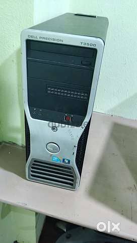 كيسة كمبيوتر Dell T3500 + كارت GTX 750 Ti (بدون هارد) لسرعة البيع